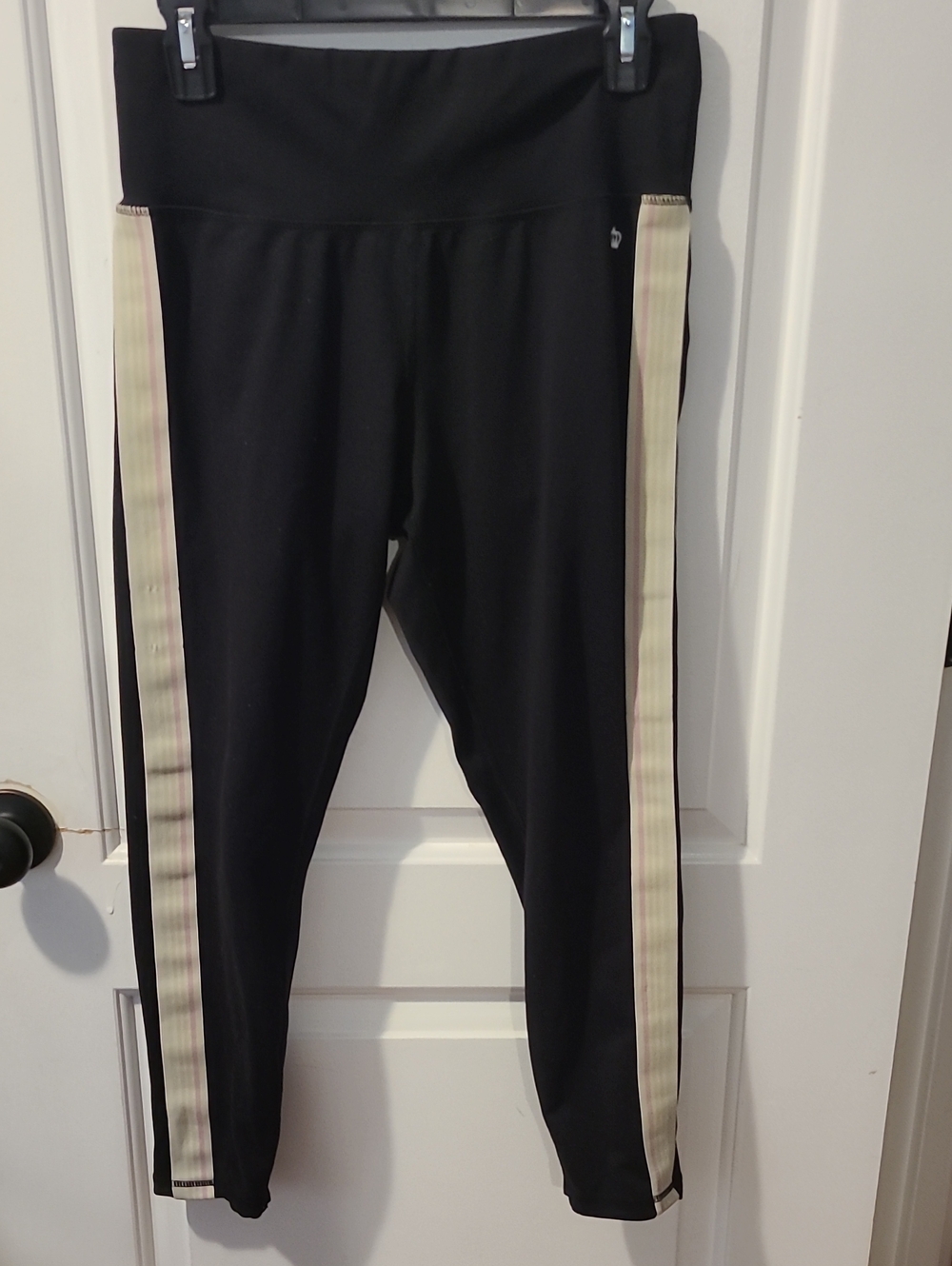 Striped Black Juicy Couture Leggings